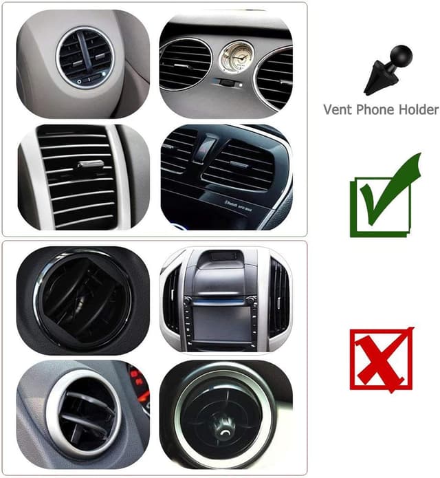 Thumbnail 6 de Vansky Car Phone Holder Mount 3-in-1 for iPhone