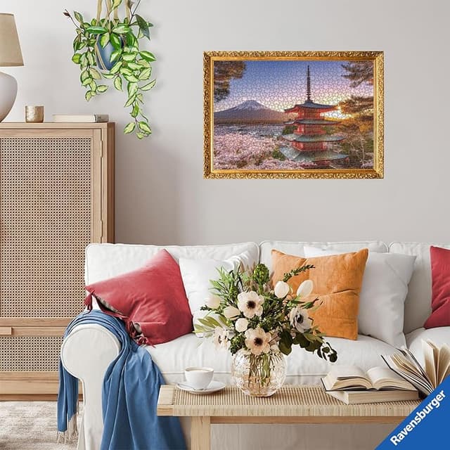 Detalle 2 de Ravensburger Puzzle 1000 Piezas Monte Fuji, 70 x 50 cm