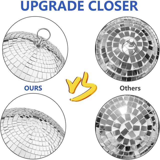 Detalle de JAPONC 200mm mirror disco ball