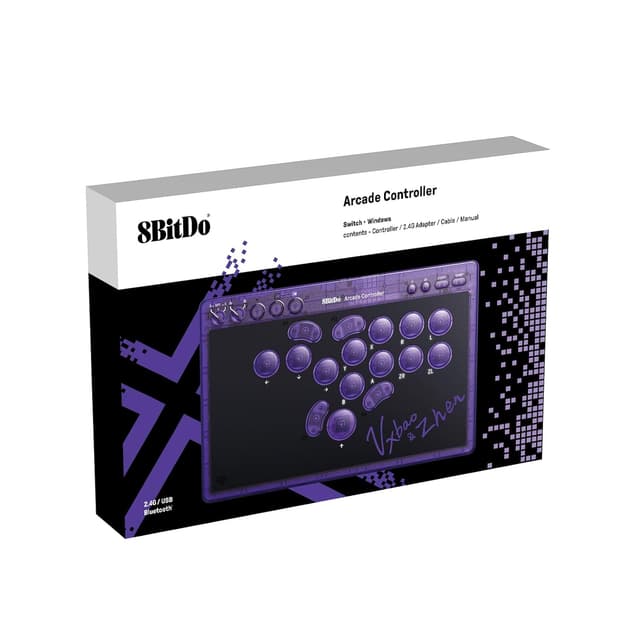 Thumbnail 4 de 8BitDo All-Button Arcade Controller Switch & Windows