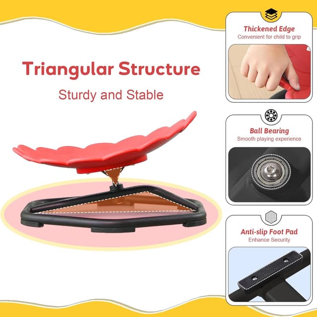 Detalle de Kids Sensory Spinning Chair 1 seat