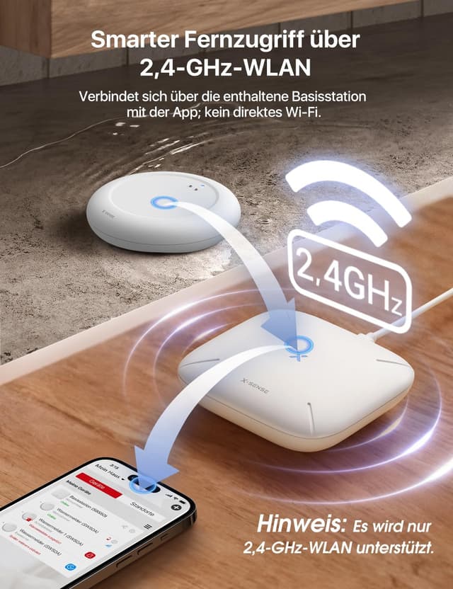 Thumbnail 3 de X-Sense Wassermelder 5er Set SBS50