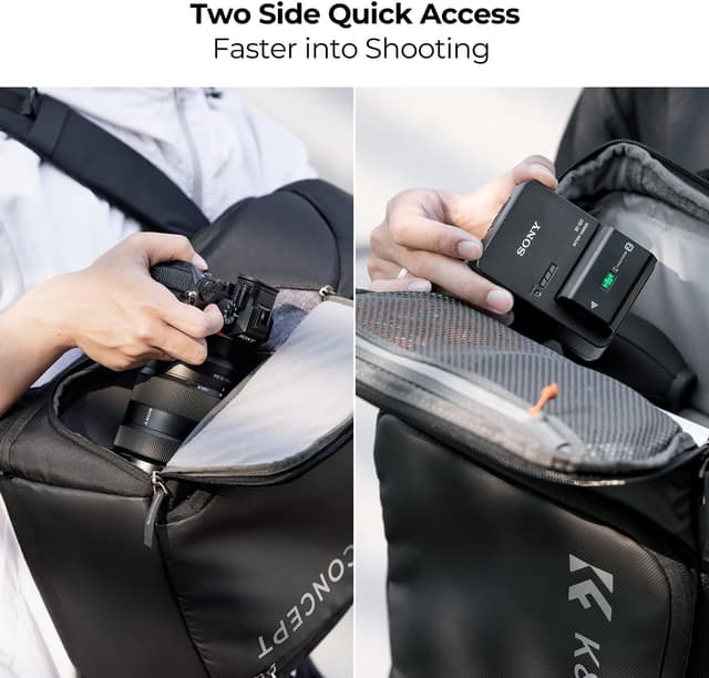 Detalle 2 de K&F CONCEPT Alpha Rucksack 25L Kamerarucksack