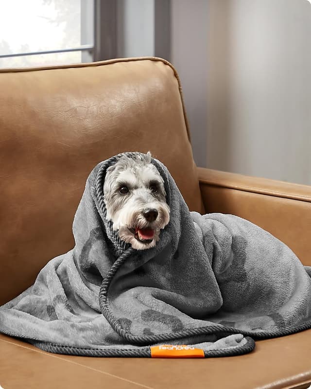 Detalle de Feandrea Hundedecke 3er Set M 102 x 73 cm