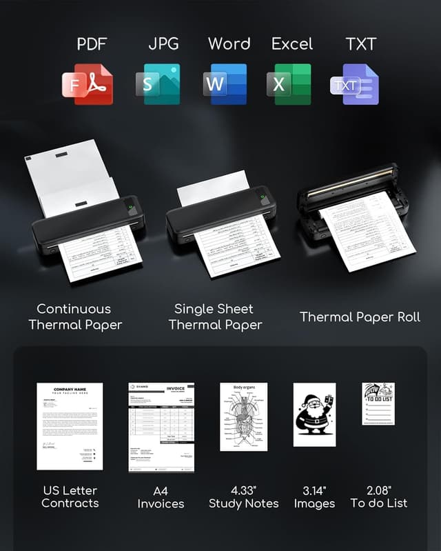 Thumbnail 2 de A285M Portable Printer 1.5lb 🖨