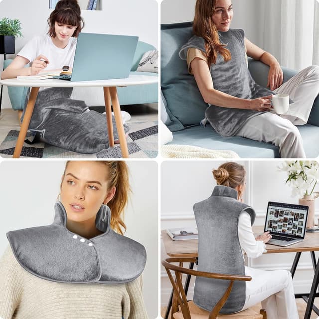 Thumbnail 6 de Olycism Termoforo elettrico 60x100 cm per schiena e collo ♨