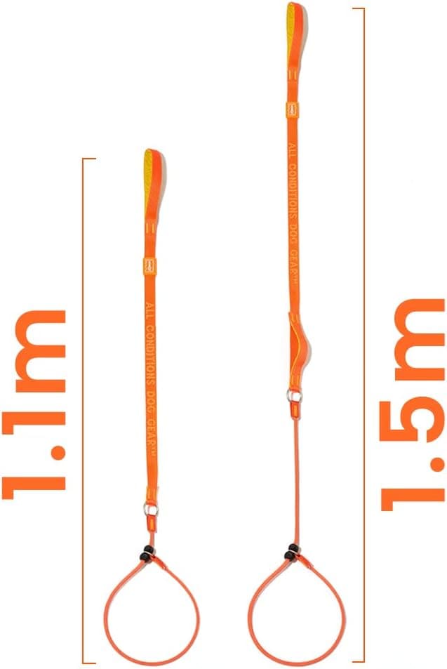 Detalle de Howgo Dog Slip Lead (No-Pull) with Padded Handle – Lightweight Training Leash, Pink, 3.6FT