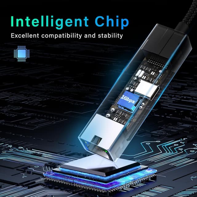 Thumbnail 5 de USB C auf Ethernet Adapter 60W PD đ