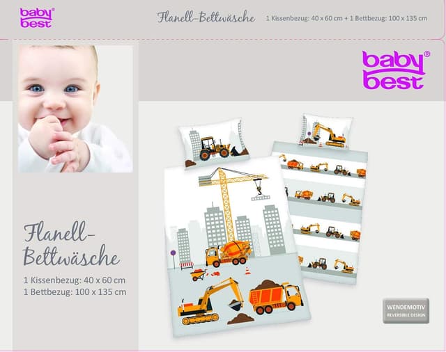 Thumbnail 5 de Herding BABY BEST Bettwäsche 100x135 cm