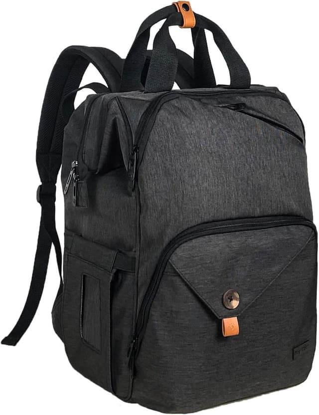 Detalle de Hap Tim Baby Nappy Changing Bag Backpack (Double Compartments) with Waterproof Fabric & Stroller Straps