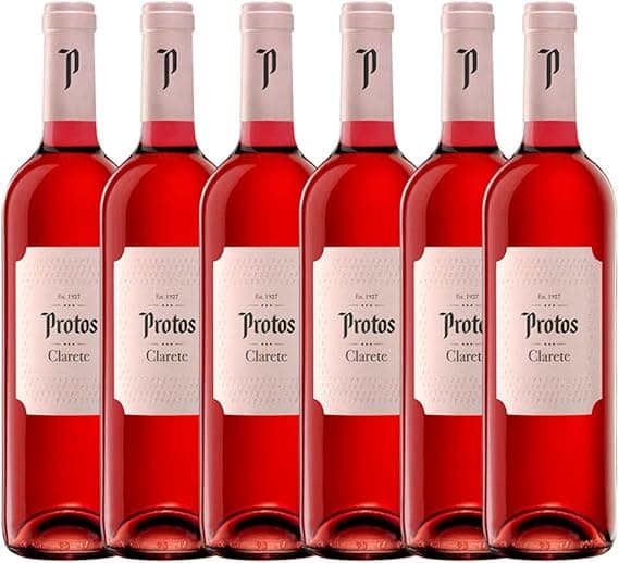Imagen de Protos Clarete Vino Rosado D.O. Cigales 6x75cl 🍷 en OfertitasTOP