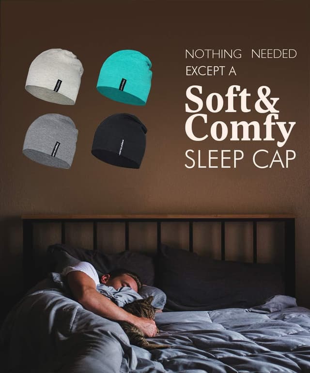 Detalle de EMPIRELION Multifunktionale leichte Running Beanie-Mütze (9") – Skull Cap für Helm, Radsport & Alltag, unisex