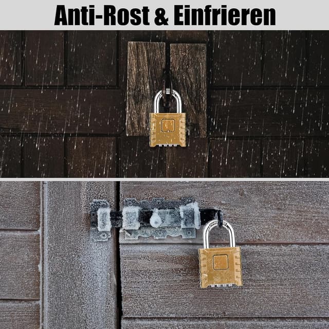 Thumbnail 4 de Diyife Schwer Zahlenschloss 52MM 4-stellig