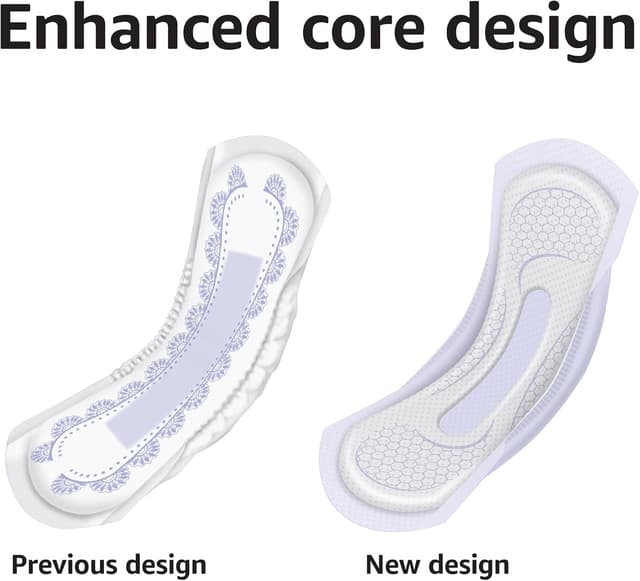 Thumbnail 5 de Amazon Basics Incontinence Pads Long 60 Count