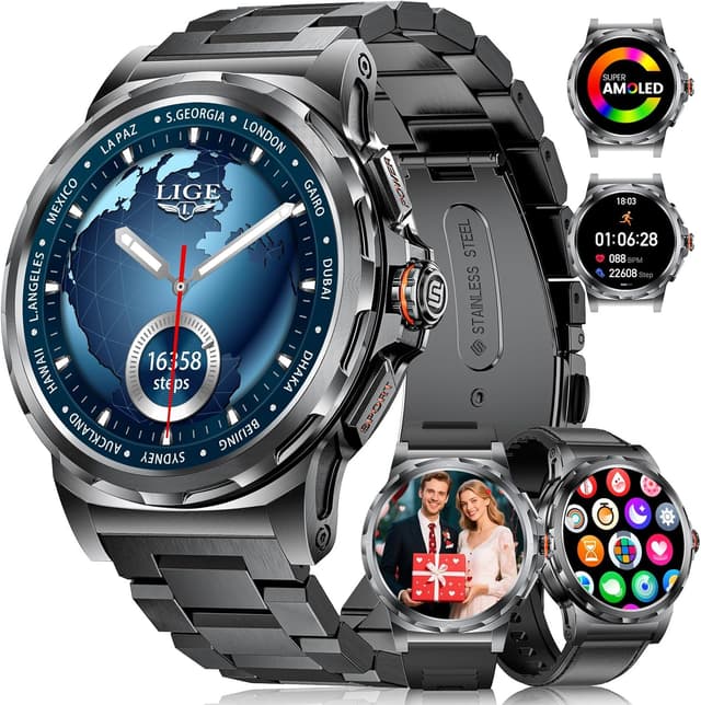 Imagen de LIGE SML6 Pro 1,43'' AMOLED reloj inteligente en OfertitasTOP