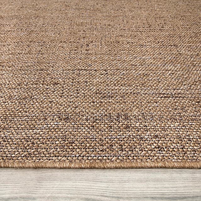 Detalle 1 de Paco Home Outdoor Teppich wetterfest 80x150 cm in Jute-Sisal-Optik (Beige 2)