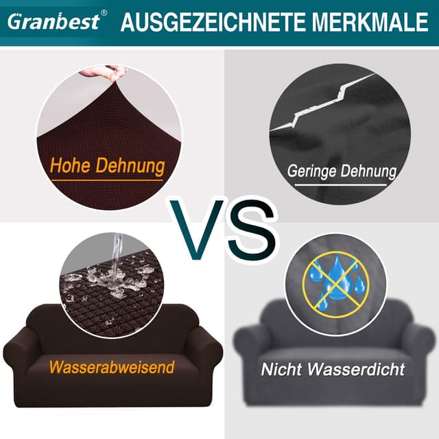 Detalle de Granbest Copridivano elasticizzato 3 posti