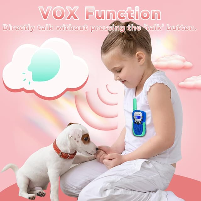 Thumbnail 1 de Retevis RT388 Walkie Talkie Kinder 8 Kanäle