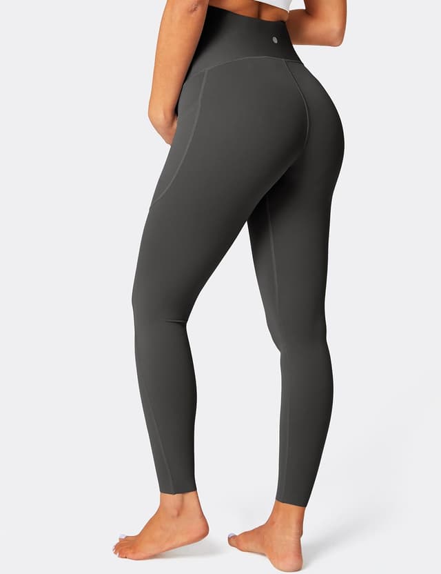 Detalle 2 de BAYDI Nudi Umstandsleggings für Damen mit Taschen – blickdicht, High Waist und weich elastisch