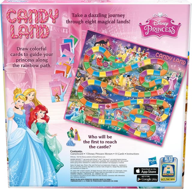 Detalle 2 de Hasbro Candy Land Disney Princess Edition