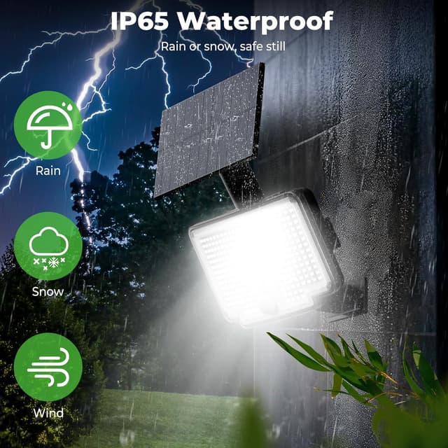 Detalle 2 de nipify Außenleuchte mit Bewegungsmelder 318 LED