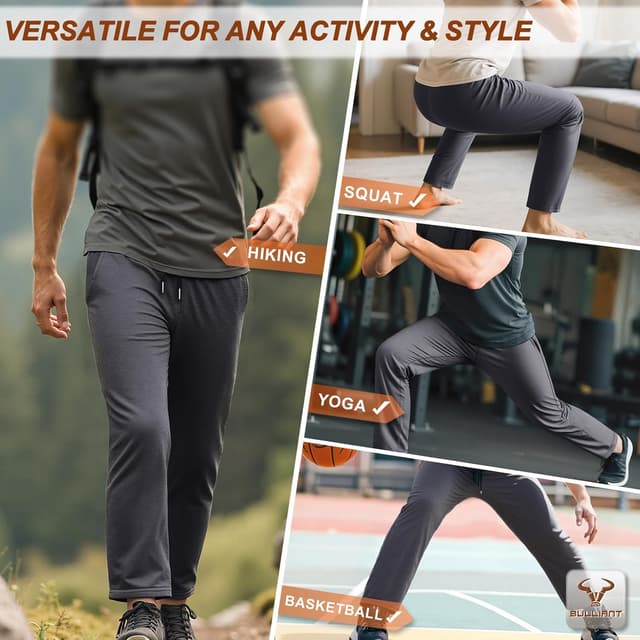 Detalle de BULLIANT pantaloni jogging uomo 86% cotone