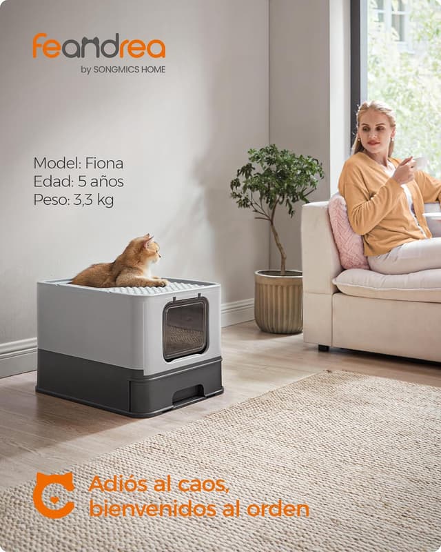 Thumbnail 2 de Feandrea PPT001B01 arenero grande 50x40 cm