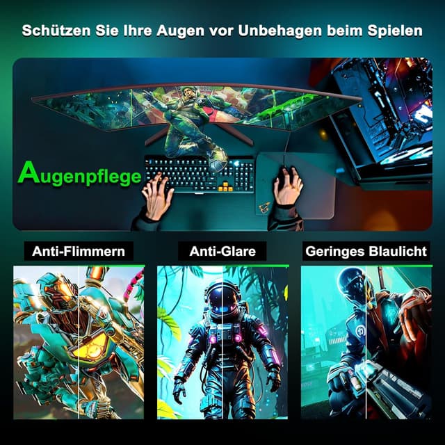 Thumbnail 6 de Minifire MFG27C1 27" Curved Gaming-Monitor, 200 Hz