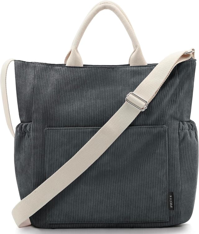 Thumbnail 6 de Prite borsa shopper da donna grande in corda con tracolla regolabile