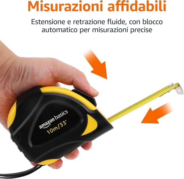Thumbnail 2 de Amazon Basics metro 10 m autobloccante 📏