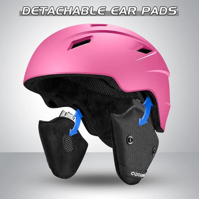 Thumbnail 3 de Odoland Ski Helmet and Goggles Set for Skiing