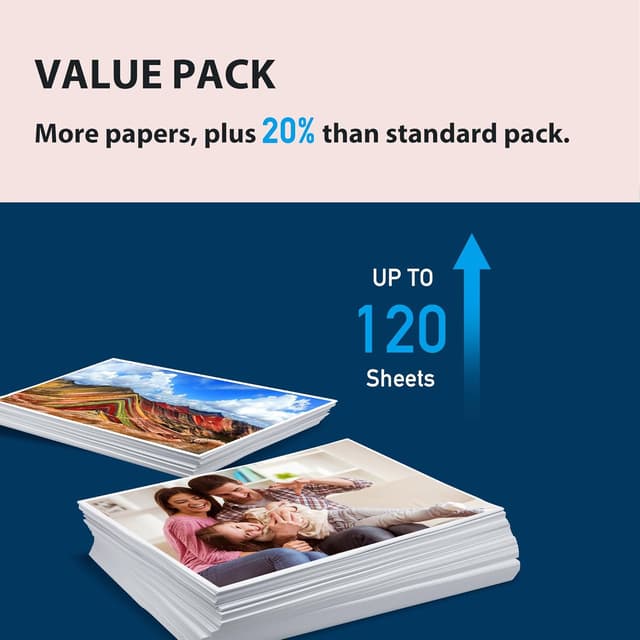 Thumbnail 4 de akaca Carta Fotografica 120 fogli