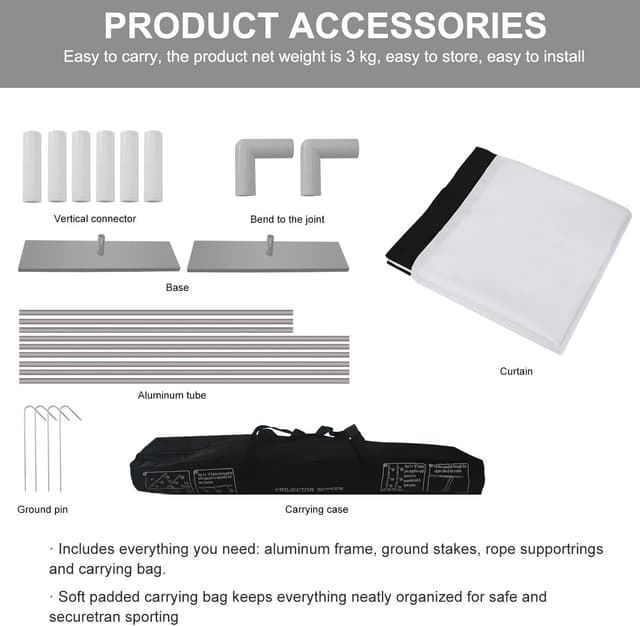 Thumbnail 6 de SKERELL 120-inch Projector Screen