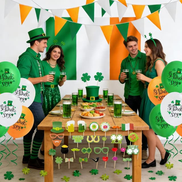 Thumbnail 5 de iZoeL St Patrick's Day Decorations