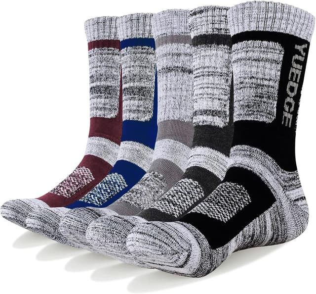 Detalle de YUEDGE Men’s Athletic Socks