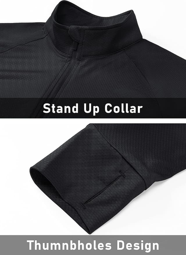 Detalle de MAGCOMSEN Women’s UPF 50+ Lightweight Athletic Jacket (Full Zip, Long Sleeve) With Pockets