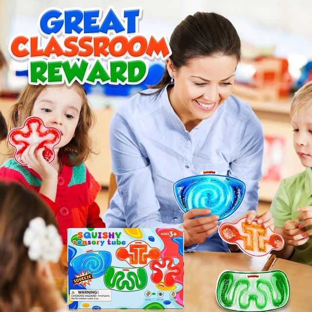 Thumbnail 4 de Squishy Sensory Toys 4-Pack