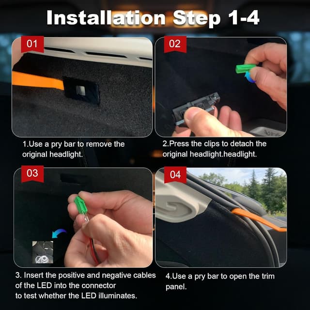 Thumbnail 5 de GPJYD Kofferraum Lichtstreifen 4m LED