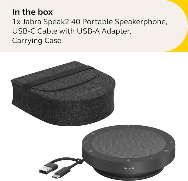 Thumbnail 5 de Jabra Speak2 40 Portable Speakerphone