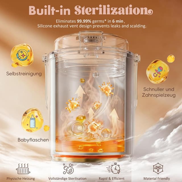 Thumbnail 2 de Tragbarer Flaschenwärmer Baby unterwegs 120 W