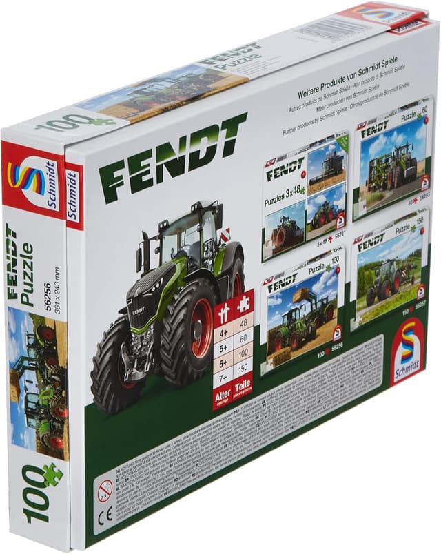 Detalle de Schmidt CGS_56256 Puzzle Traktor 100 Teile