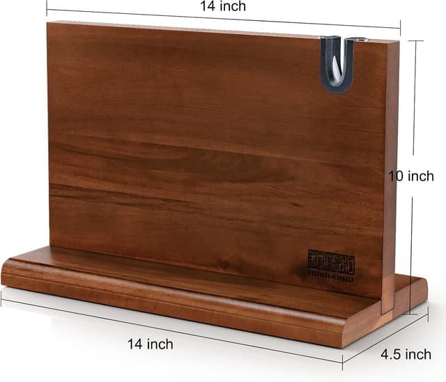 Thumbnail 4 de HOSHANHO Magnetic Knife Block 14 x 10 in 🔪