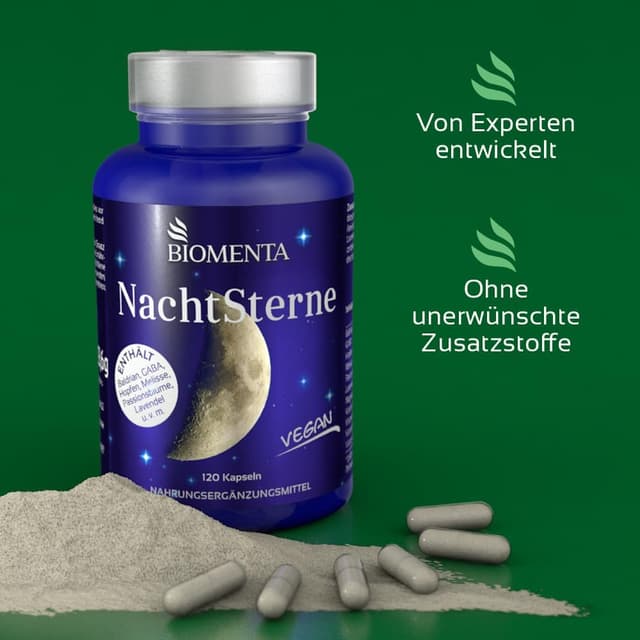 Thumbnail 5 de BIOMENTA NachtSterne 120 Kapseln 💊
