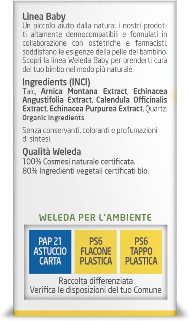 Thumbnail 1 de Weleda Arnica Echinacea polvere 20g