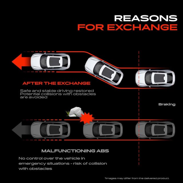 Thumbnail 6 de Frankberg 1x ABS Wheel Speed Sensor for Rear Axle (Replace# 9824474280)