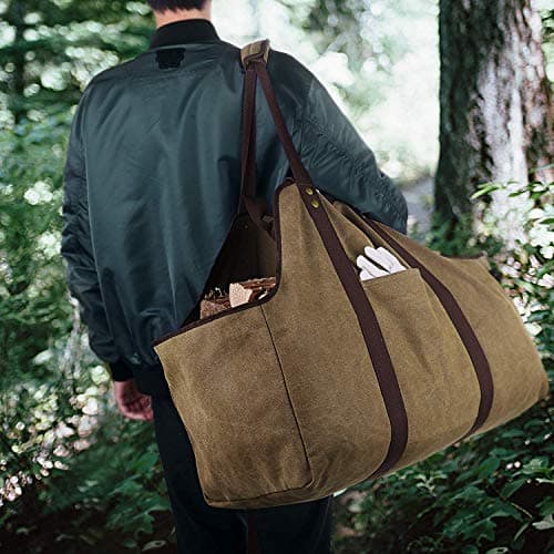 Thumbnail 6 de BONTHEE Porte-bûches bois extra-large 🪵