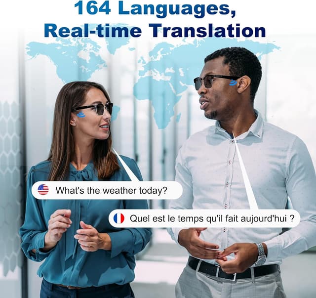 Thumbnail 6 de ONKELYIM Bluetooth Audio Smart Glasses 33 g