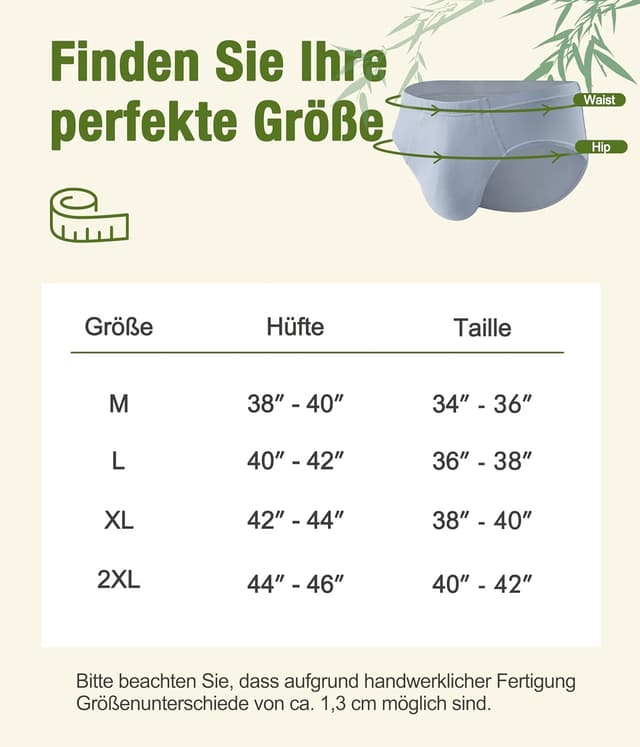 Thumbnail 6 de SUNCHIRI Inkontinenz Pants für Männer (3er Pack) mit saugstarkem Pad, waschbar & wiederverwendbar