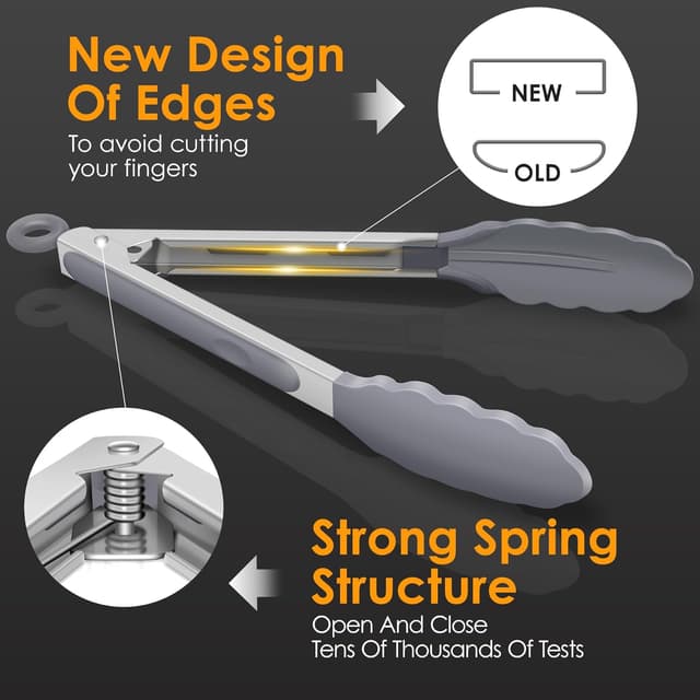 Thumbnail 6 de HOTEC Pinzas de cocina 9 y 12 pulgadas