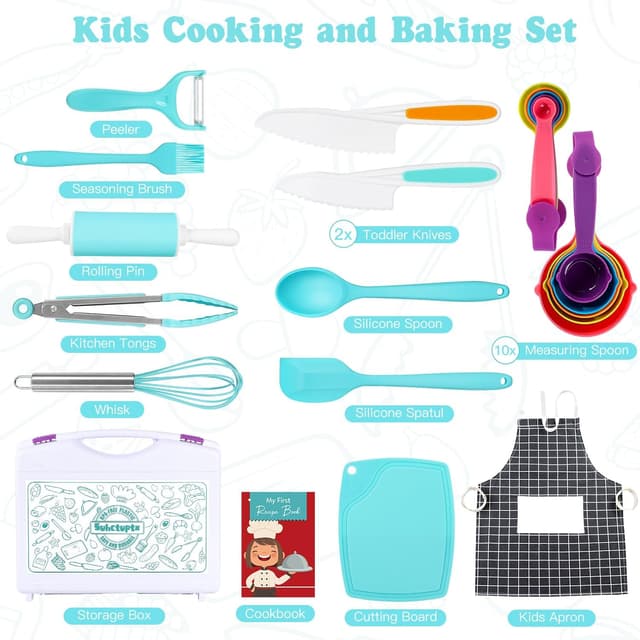 Thumbnail 1 de Kids Cooking Sets Real Baking Set 1